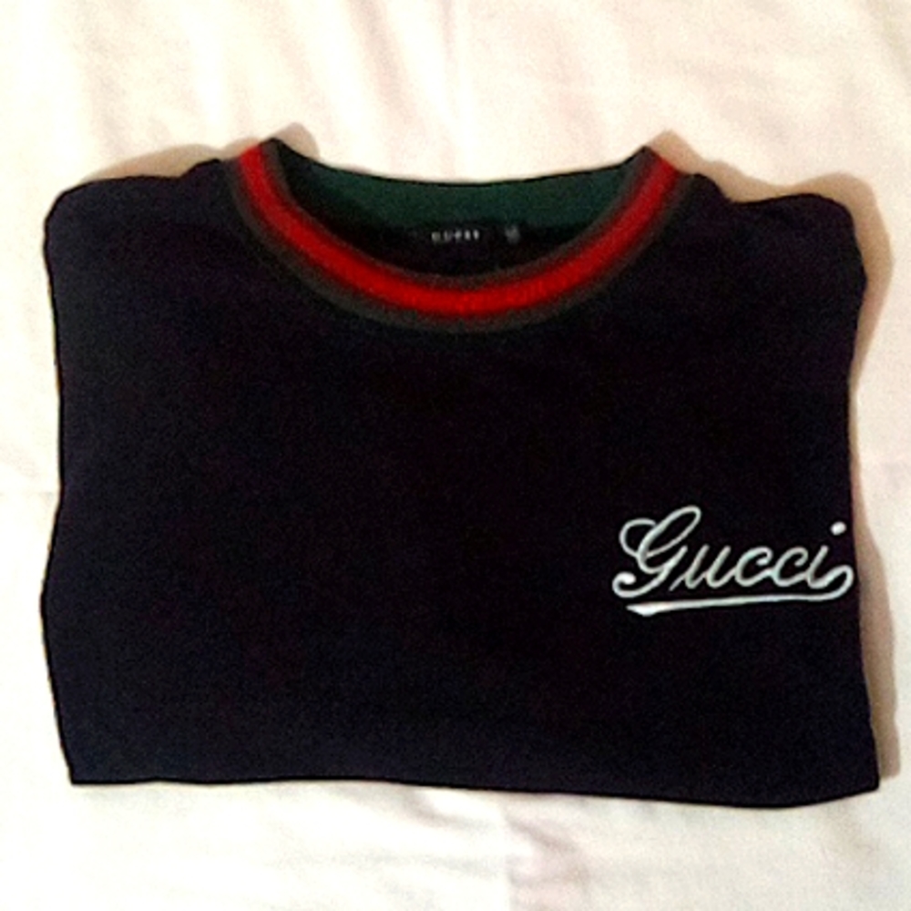 Authentic Gucci Men's shirt 2XL barley worn